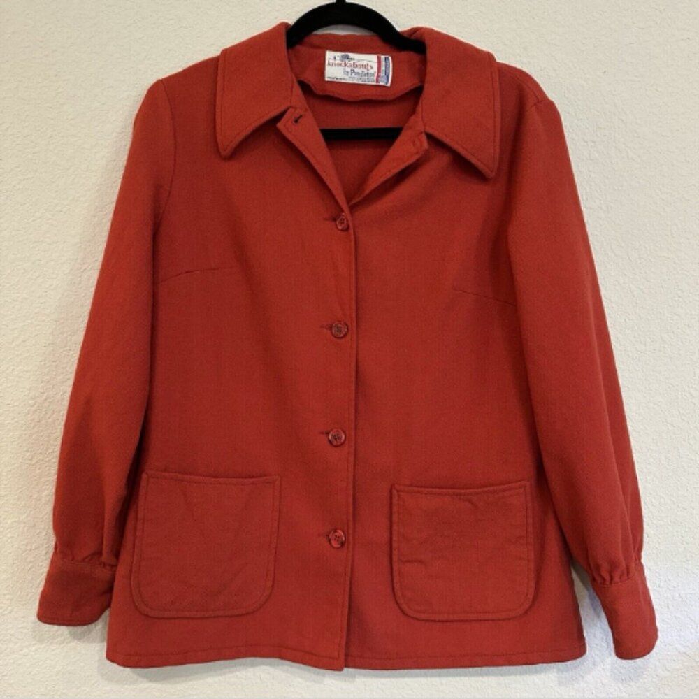Pendleton Knockabouts Button Up Wool Jacket Women… - image 2